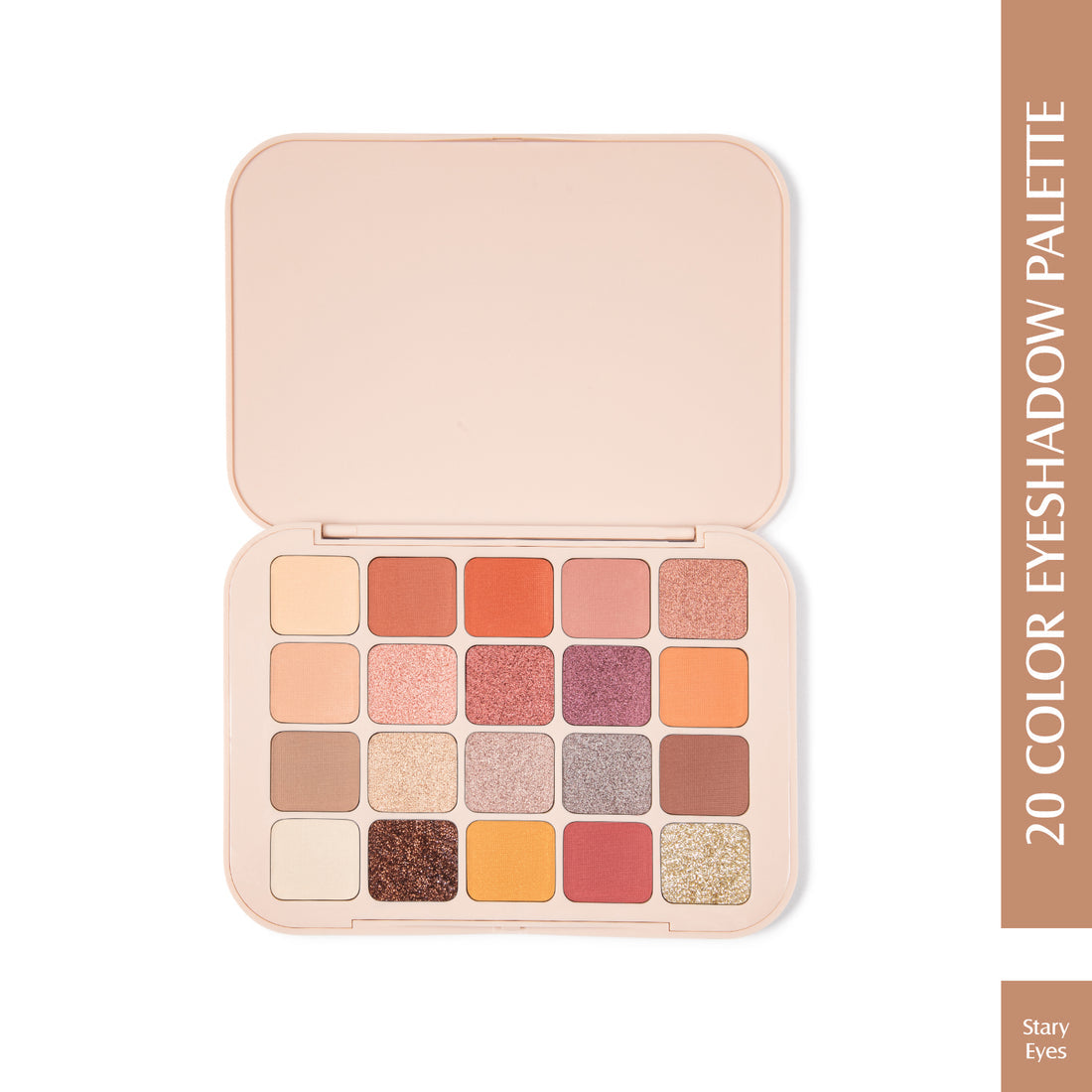 Glam21 20 Color Eyeshadow Palette Combination of Mattes and Shimmers (01Stary Eyes)