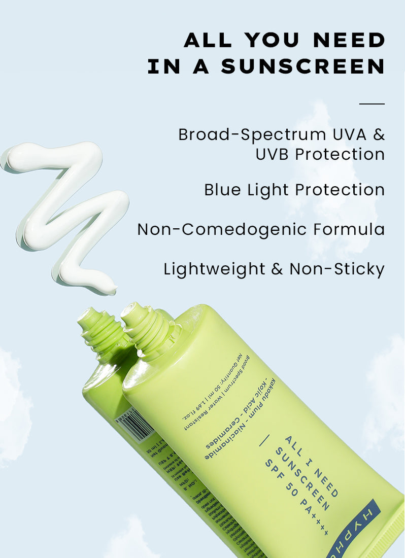 Hyphen All i need 2-in-1 moisturizing sunscreen spf 50 pa ++++ | 50 ml