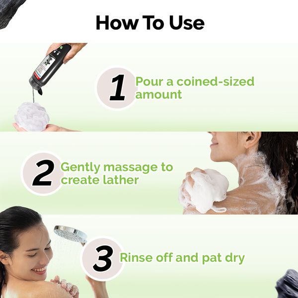 Mamaearth Charcoal Moisturizing Body Wash - 250 ml + 25 ml Extra