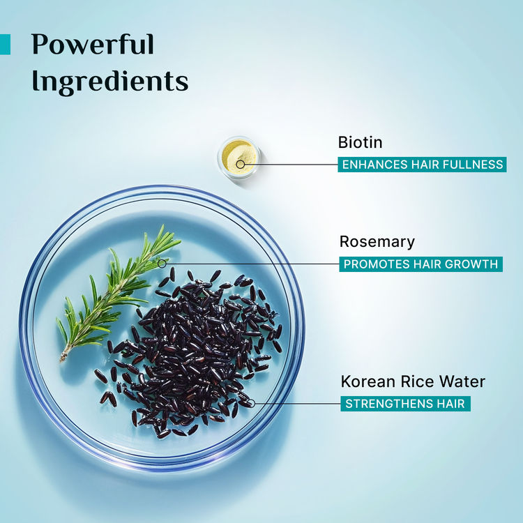 Pilgrim Korean Black Rice And Rosemary Water Hair Spray With Biotin
(200ml)