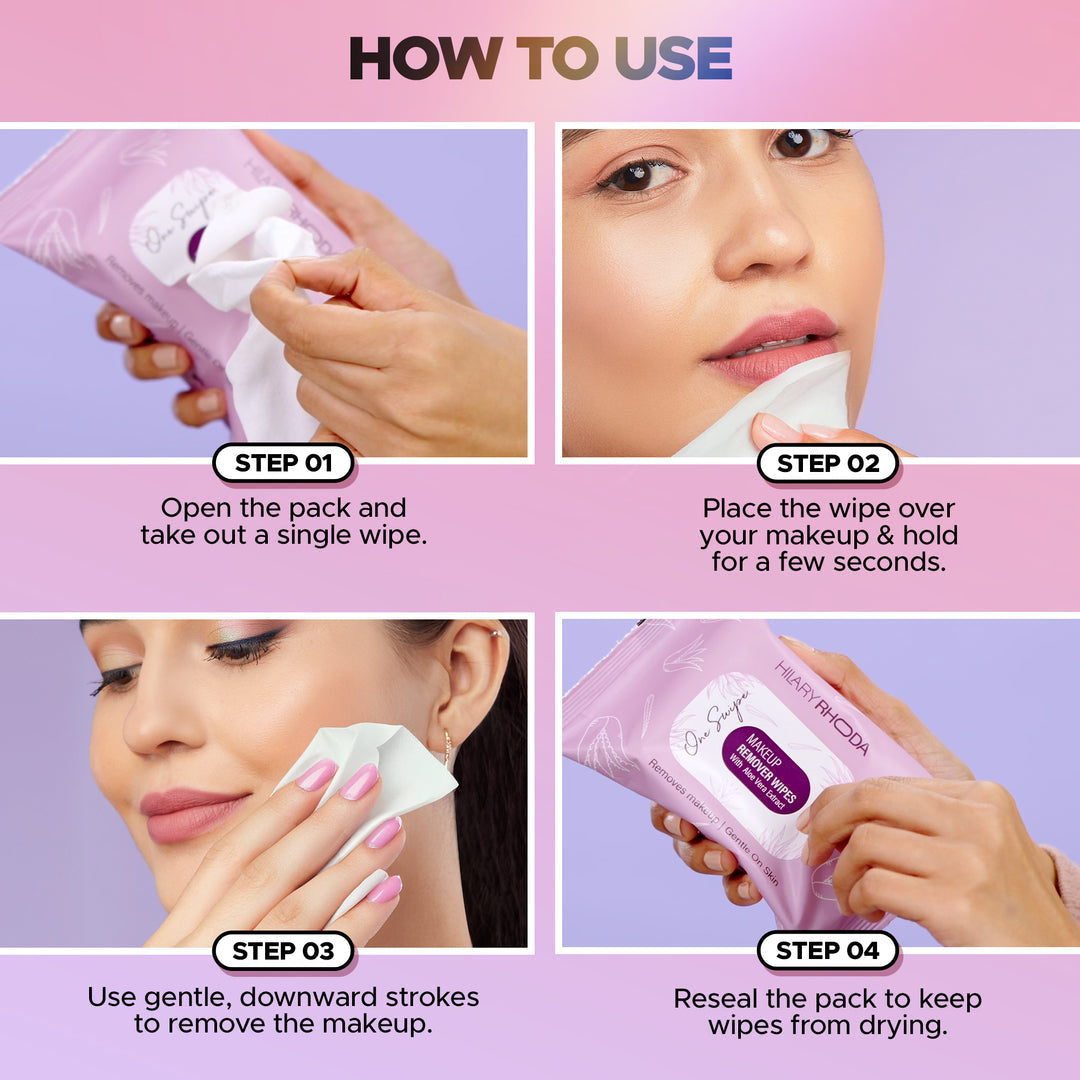 Hilary Rhoda One Swipe Makeup Remover Wipes
