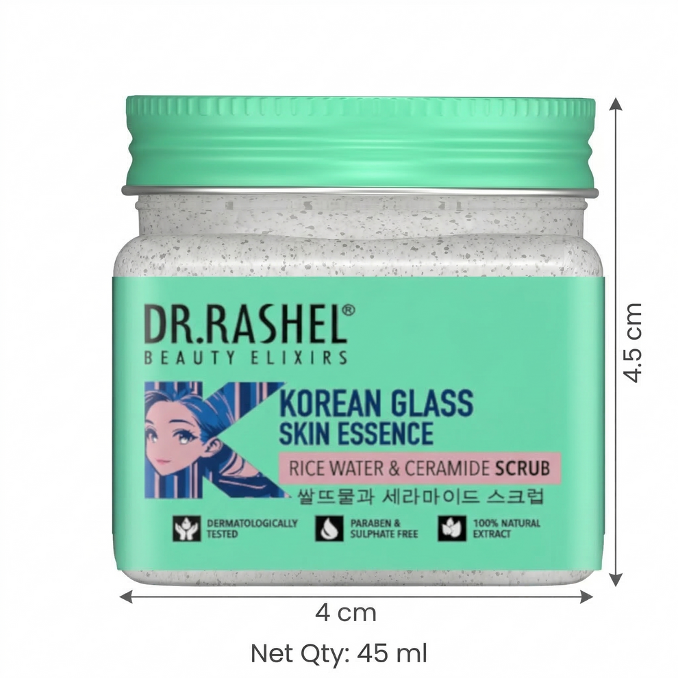 Dr Rashel Korean Glass Skin Essence Scrub - 45ml