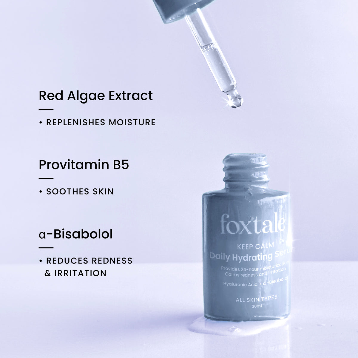 Foxtale Hydrating Serum with Hyaluronic Acid