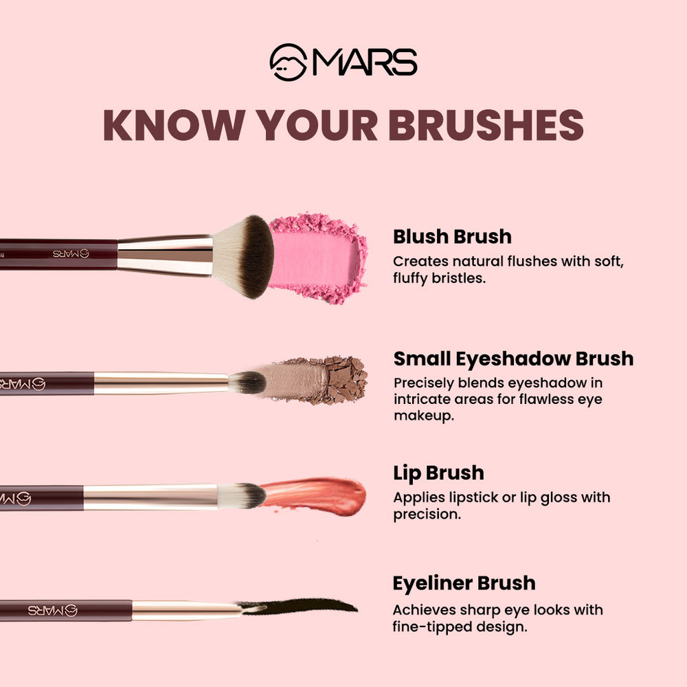 Mars Professional Brush Set | Pack of 12