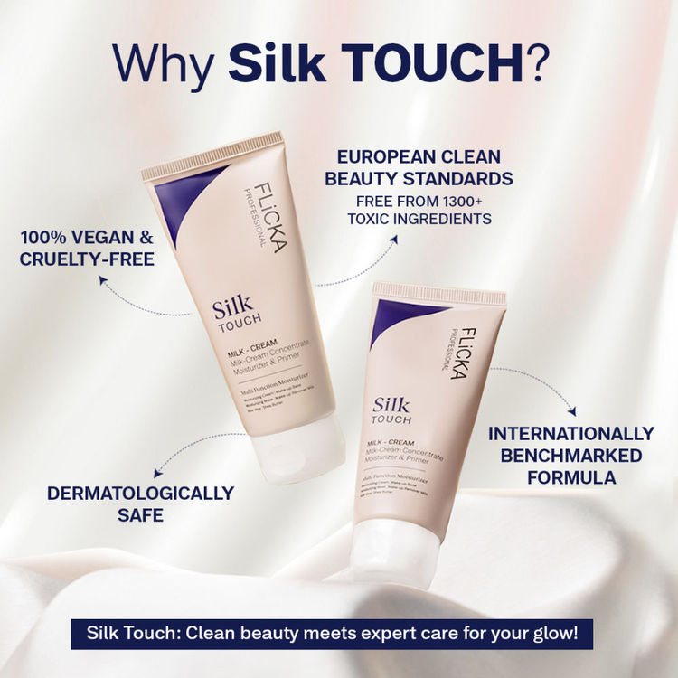 FLiCKA Silk Touch 3-In-1 Moisturizer Primer And Sun Care Dermatologically Tested And Minimize Pores
(60g)