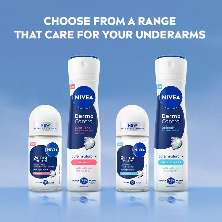NIVEA Derma Control Even Tone Underarm Roll-On
(50ml)