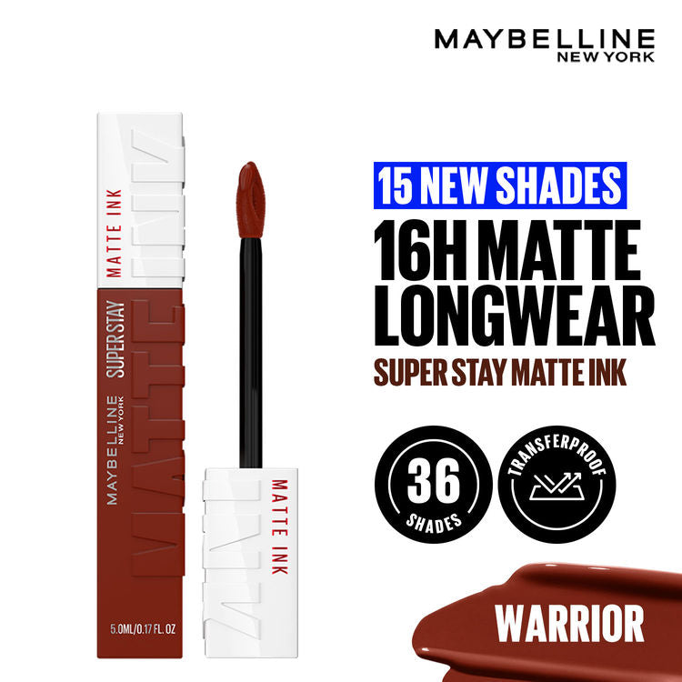 Maybelline Super Stay Matte Ink Liquid Lipstick(Warrior)