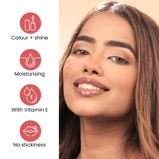 Swiss Beauty Moist Heist Tinted Lip Gloss 05(Raspberry Alert)