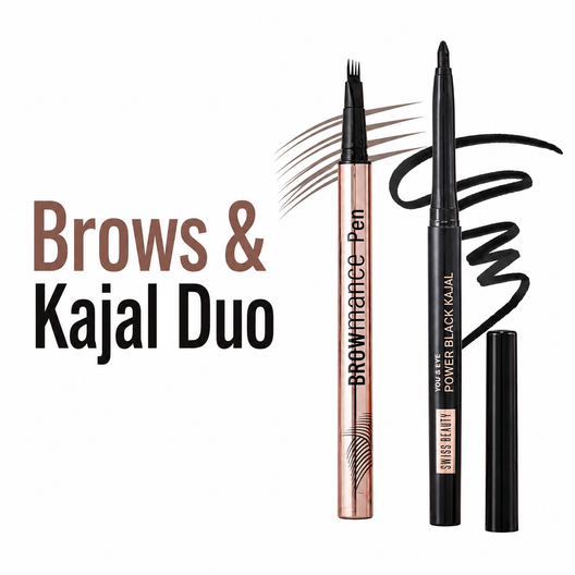 Swiss Beauty Brows & Kajal Duo
