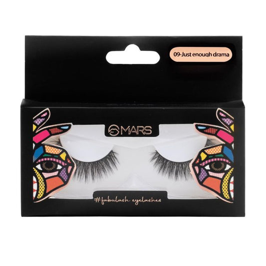 Mars Eyelashes | # fabulash eyelashes(09 Just Enough Drama)