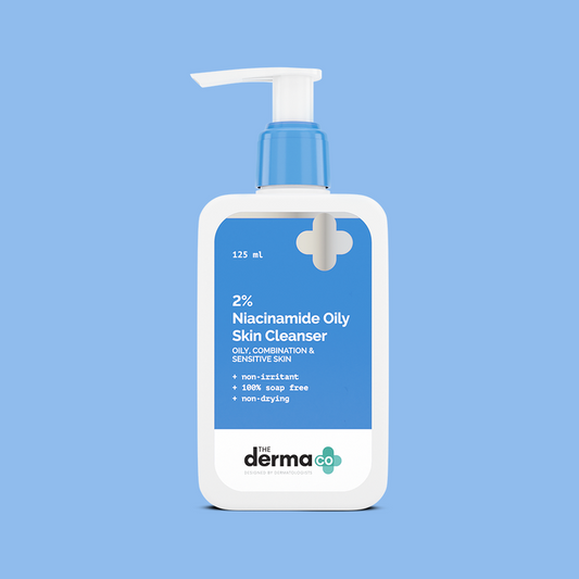 The derma co 2% Niacinamide Oily Skin Cleanser for Sensitive, Oily & Combination Skin