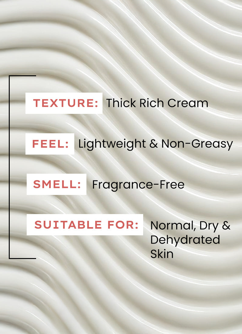 Hyphen 7% ceramides-nmf face moisturizer rich pillow cream - 50 ml