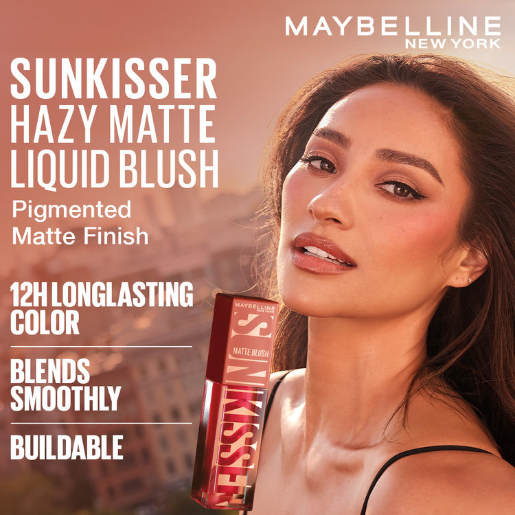 Maybelline Sunkisser Hazy Matte Blush(Hot Sunset)