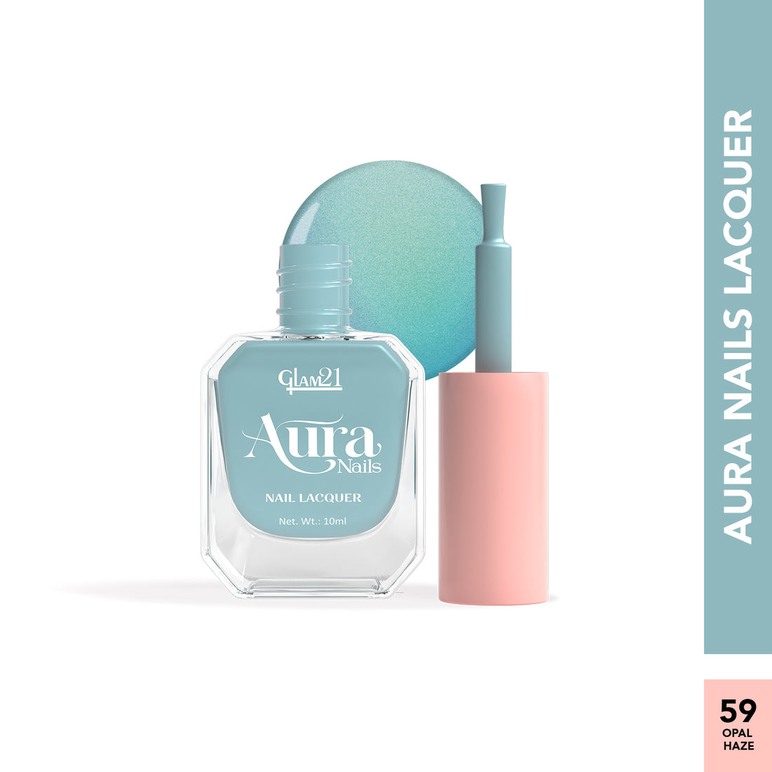 Glam21 Aura - Nail Lacquer (59Opal Haze)