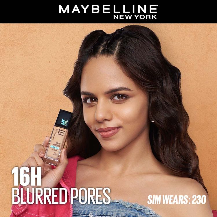 Maybelline Fit Me Matte+Poreless 16H Oil Control Foundation With SPF 22 PA++ (115 Ivory)(30ml)