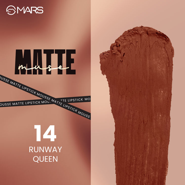 Mars Matte Muse | Mousse Lipstick (14-Runway Queen)