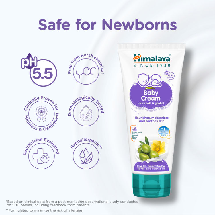 Himalaya Baby Cream (200ml)