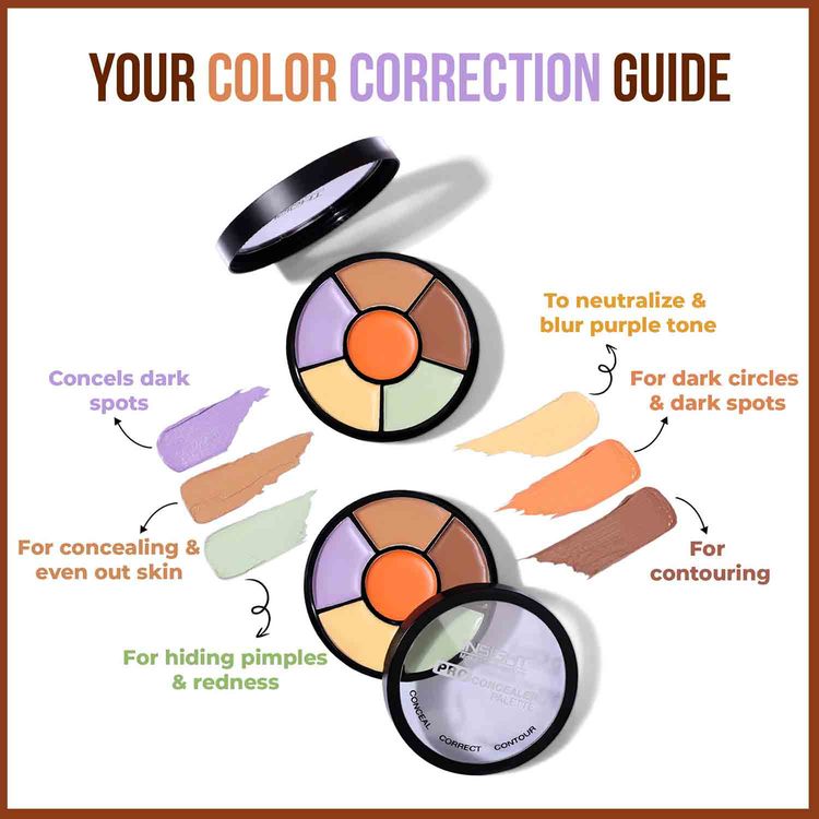 Insight Cosmetics Pro Concealer Palette - Corrector (15gm)