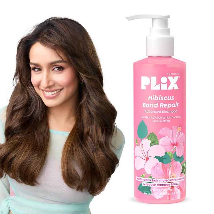 Plix Hibiscus Bond Repair Advanced Shampoo
(200ml)