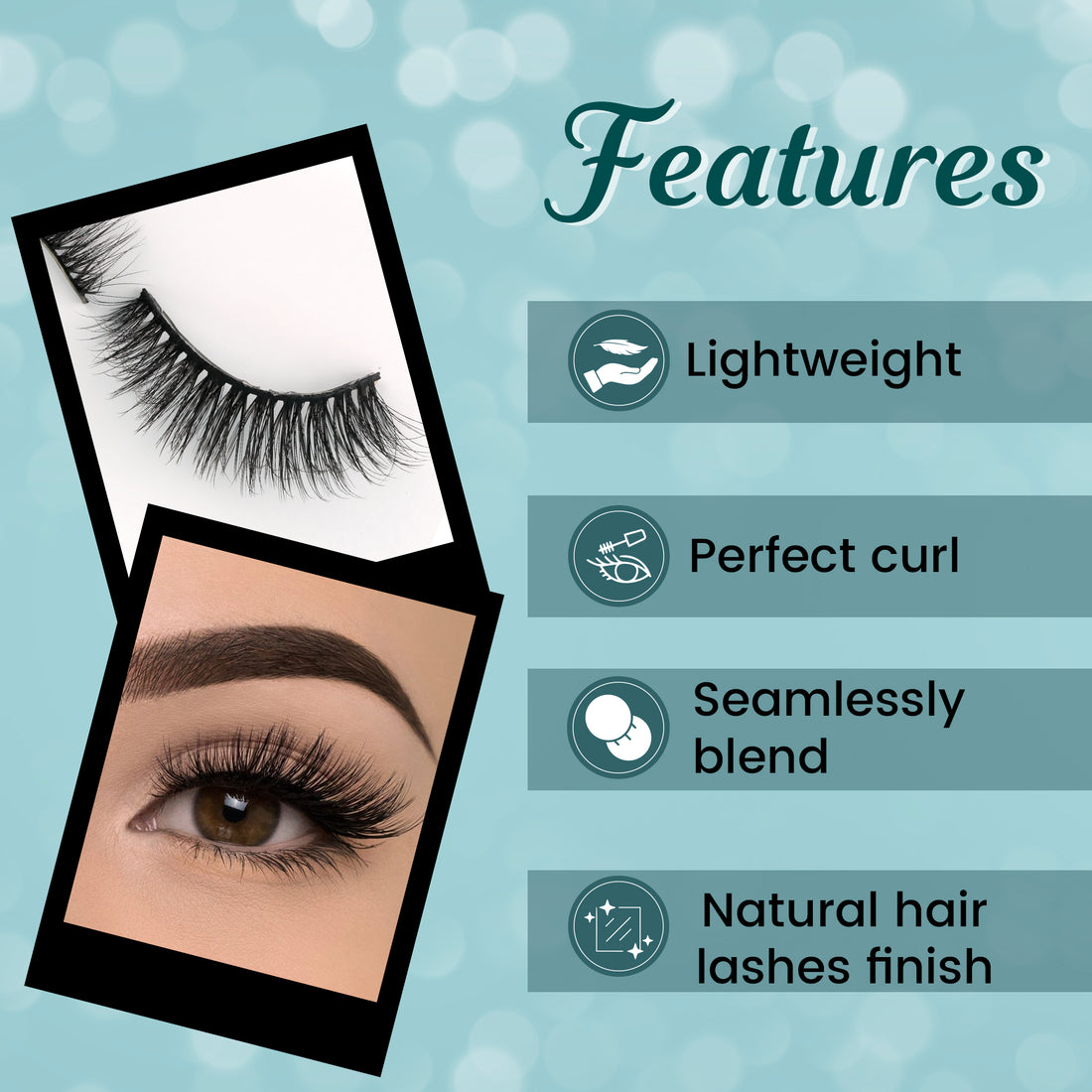 Colors Queen Lash Label 5D Natural Hair Eyelashes | 1 Pair / Babe