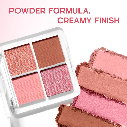 Insight cosmetics Ready Set Glam Eyeshadow Palette (Blush Bash)