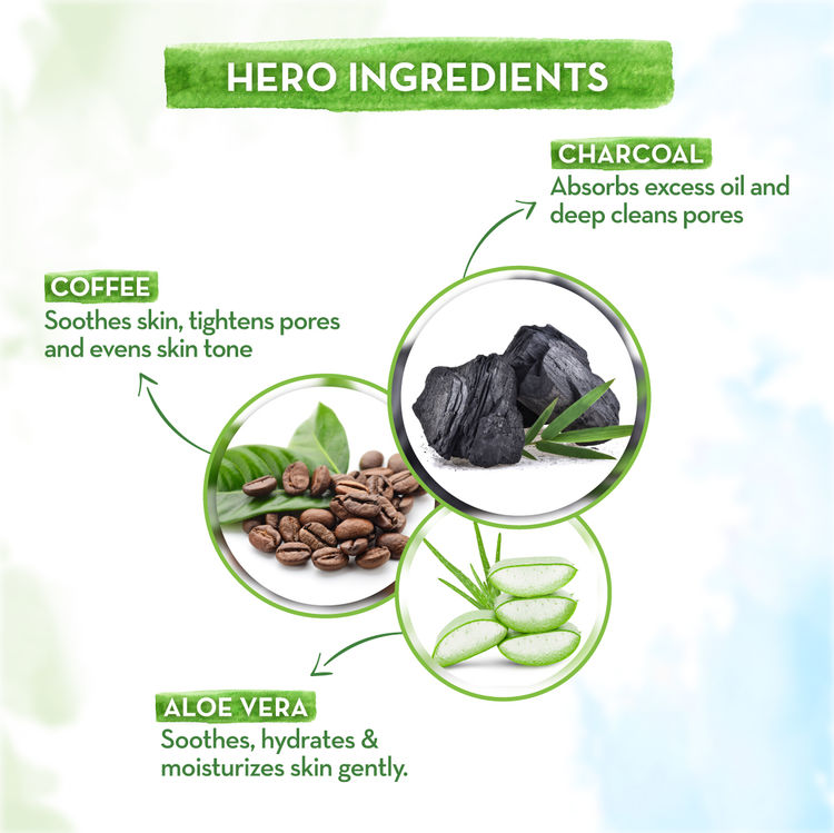 Mamaearth Charcoal Face Wash With Activated Charcoal And Coffee For Oil Control (250ml)
