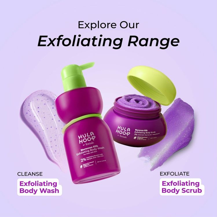 Foxtale Hula Hoop Exfoliating Body Wash (250ml)
