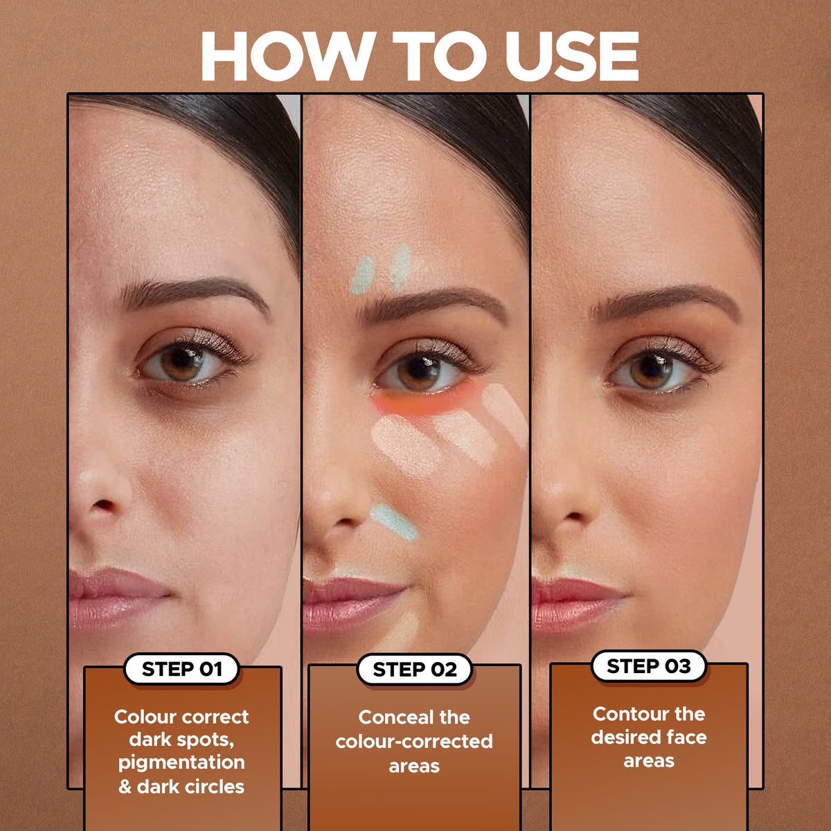 Hilary Rhoda Concealing & Contouring (Multicolour 2)