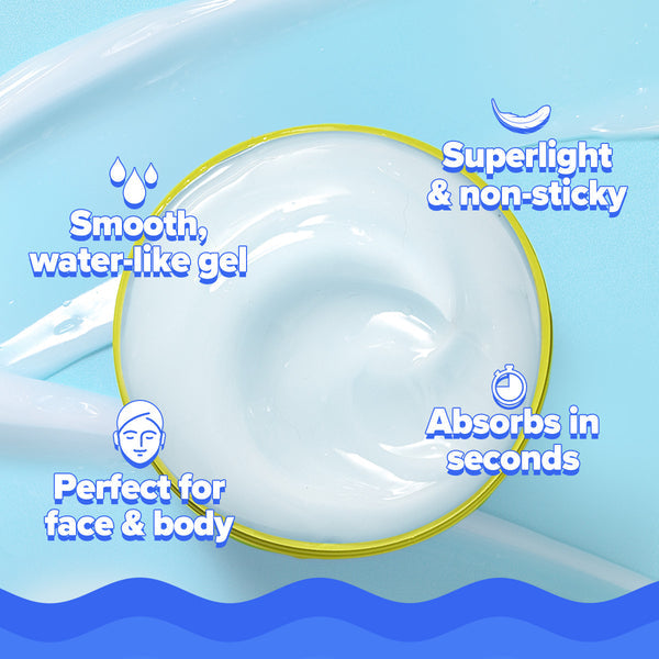 Aqualogica Bright+ Hydra Gel Moisturizer with Blueberry & Kojic Acid - 200 g