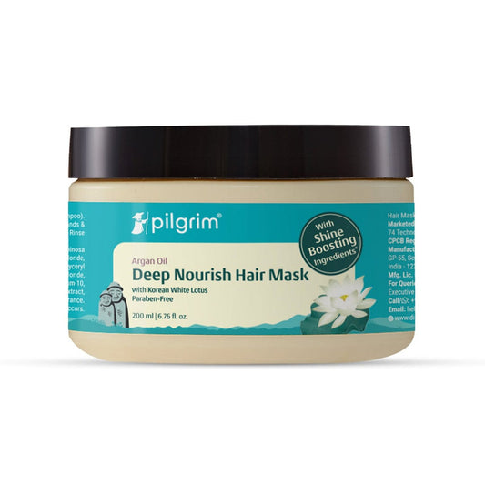 Pilgrim Argan Oil Hair Mask with White Lotus & Camellia
Discover Nourished Strong Hair