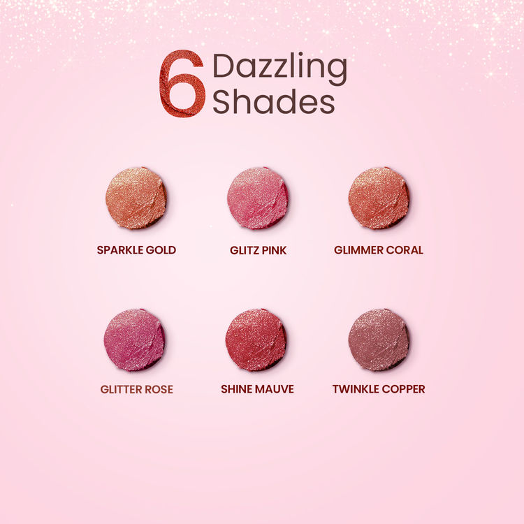 Swiss Beauty More Than Glitter Lipstick (2 Glitz Pink)