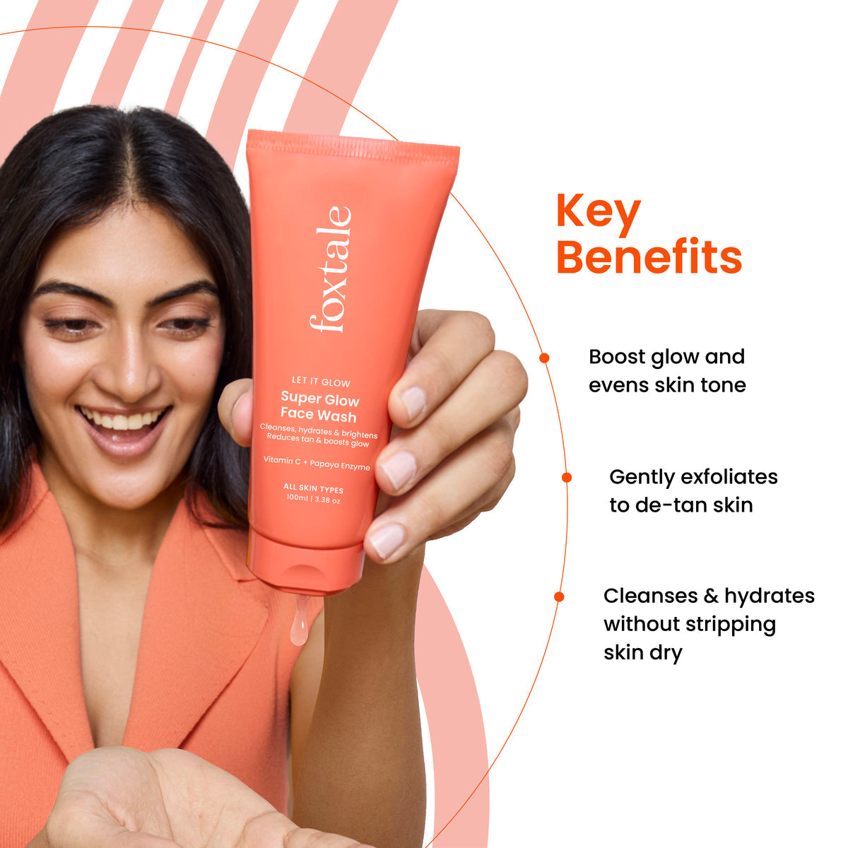 Foxtale Super Glow Face Wash | 100ml