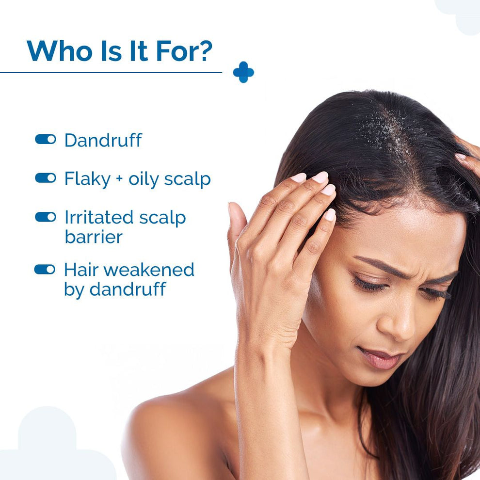 The Derma Co Triple Actives Anti-Dandruff Shampoo - 200 ml