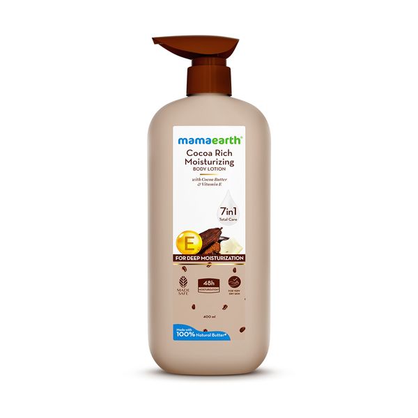 Mamaearth Cocoa Rich Moisturizing Body Lotion - 400 ml