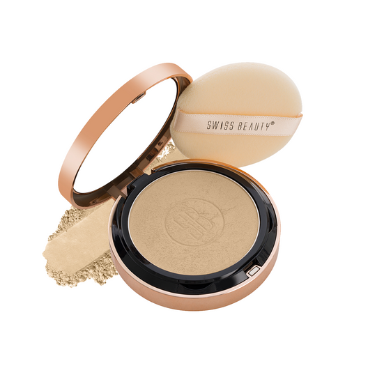 Swiss Beauty Silky and Smooth Powder with SPF-15 (03 Skin-Color)