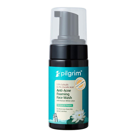 Pilgrim Salicylic & Glycolic Acid Foaming Face Wash