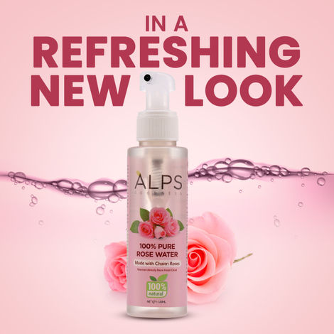 Alps Goodness 100 % Pure Rose Water Spray (100 ml