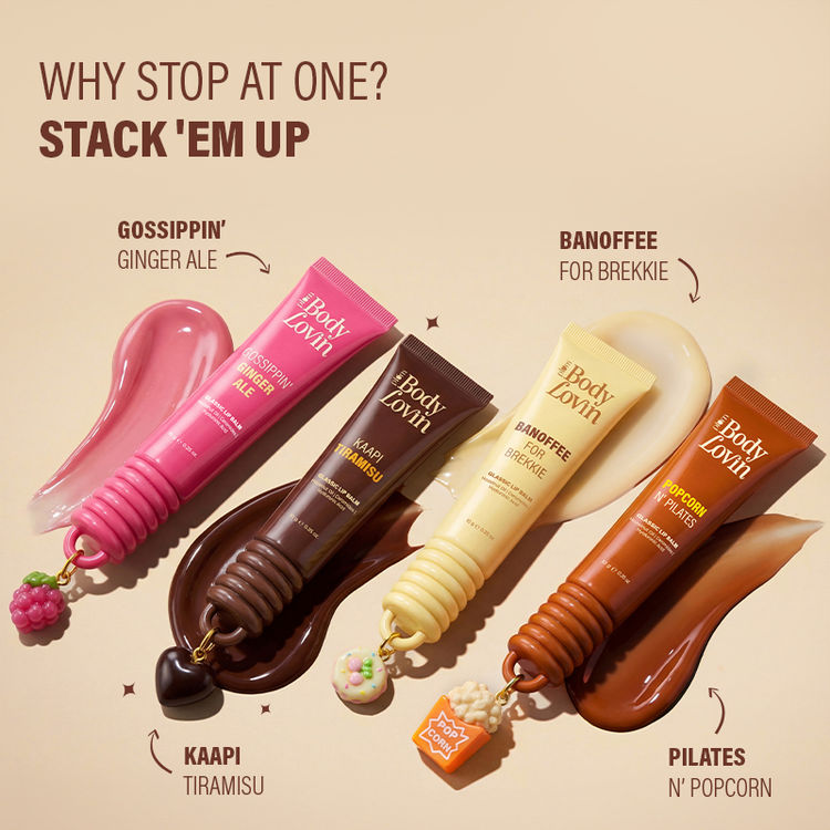 Plum BodyLovin' Kaapi Tiramisu Glassic Lip Balm - Deep Brown
(10g)
