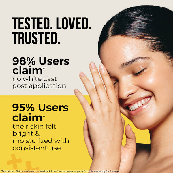 Dr. Sheth's Ceramide & Vitamin C Sunscreen - 80 gm In-Vivo Tested SPF 50+ PA ++++ 80g