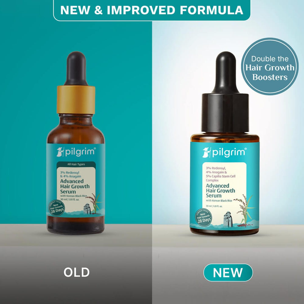 Pilgrim 3% Redensyl 4% Anagain Advanced Hair Growth Serum (30ml)