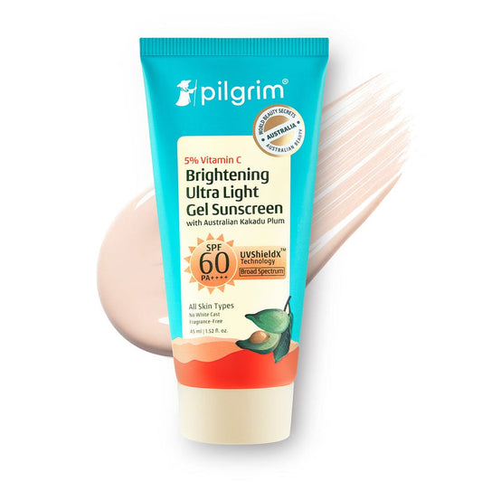 Pilgrim 5% Vitamin C Brightening Ultra Light Gel Sunscreen SPF 60 PA++++