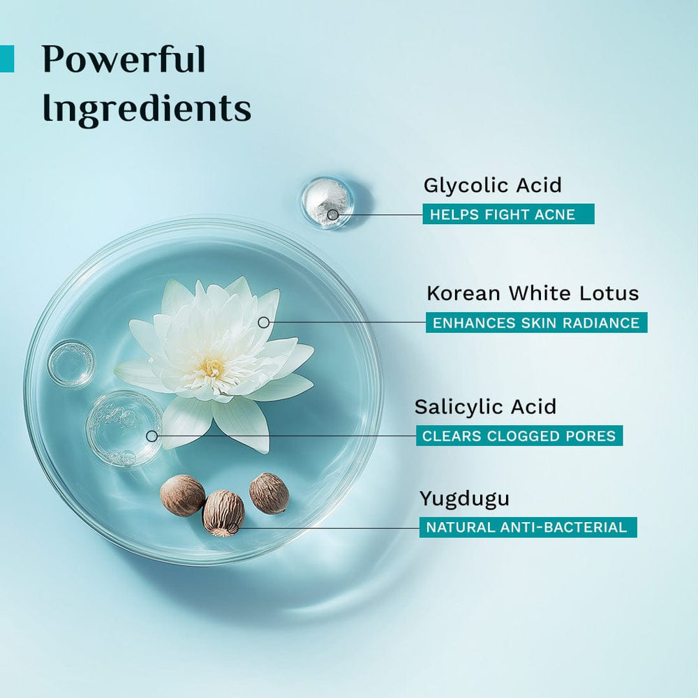 Pilgrim Salicylic & Glycolic Acid Foaming Face Wash