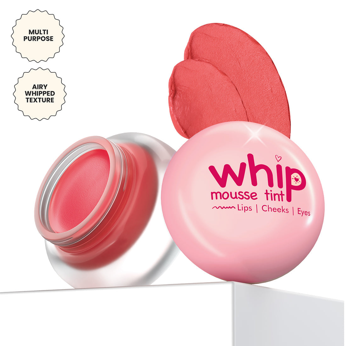Glam21 Whip Mousse Tint (01 Peachy Coral)