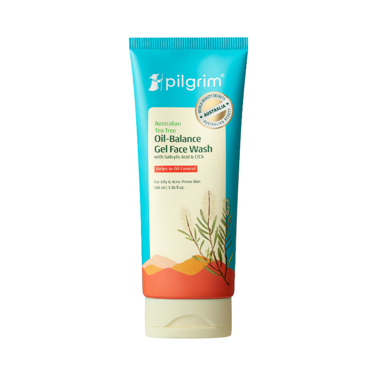 Pilgrim Tea Tree Oil-Balance Gel. Face Wash (100 ml)