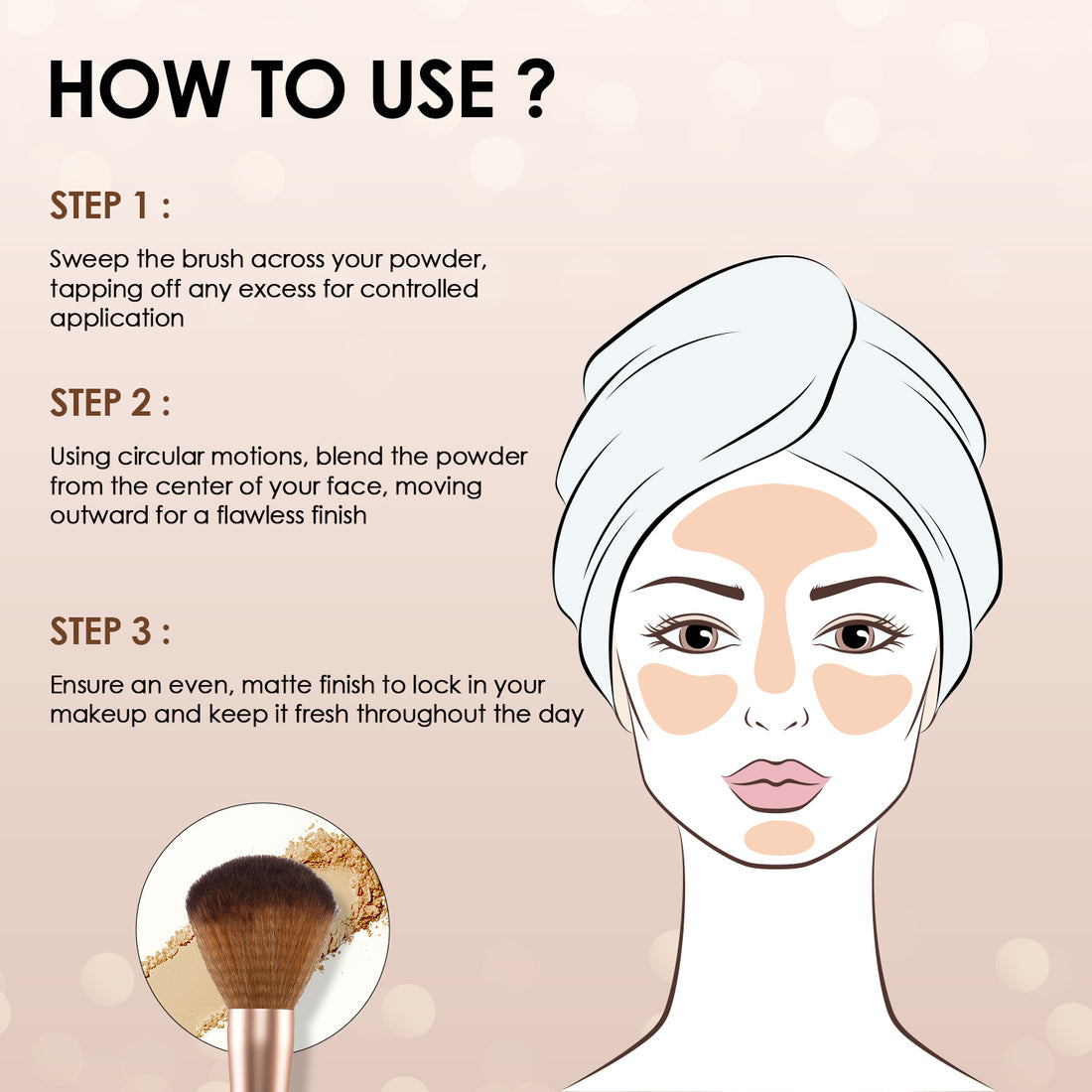 Glam21 Lord Of The Brushes Powder Brush