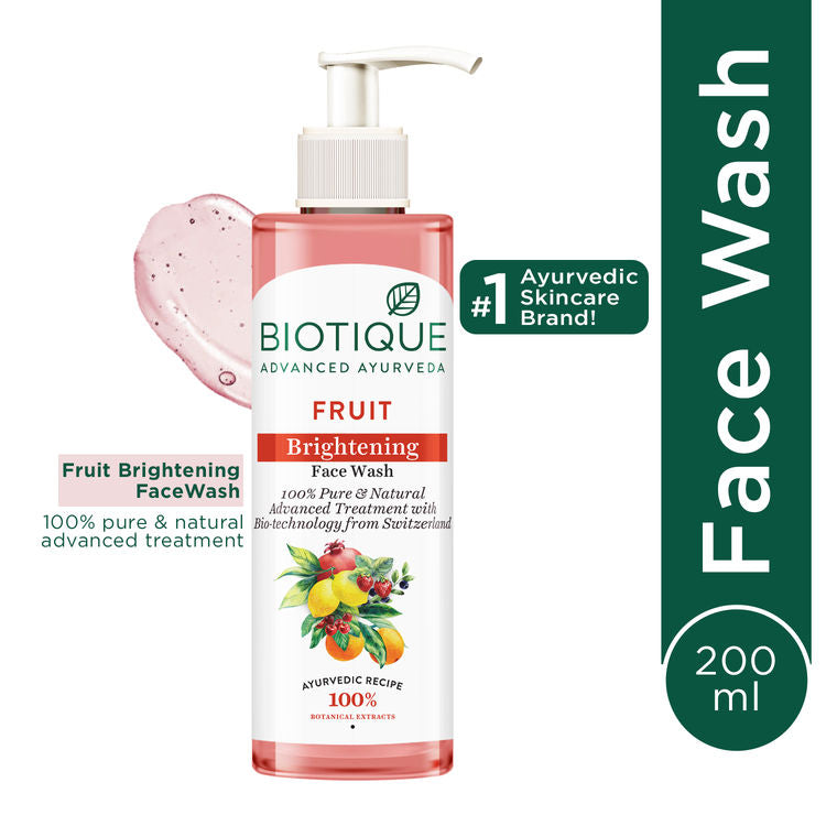 BiotiqueFruit Brightening Face Wash (200 ml)