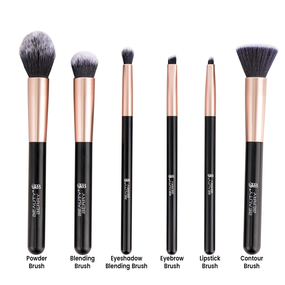 Beauty Berry Face & Eyes Brush Set