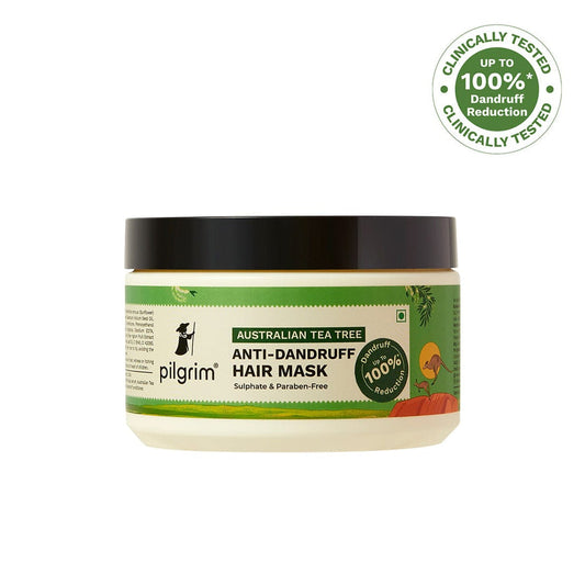 Pilgrim Australian Tea Tree Anti-Dandruff Hair Mask
Smoothens & Protects Dandruff-Prone Hair