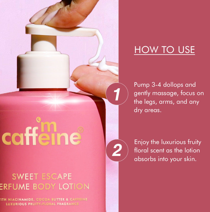 Mcaffeine Sweet Escape Perfume Body Lotion - 300ml