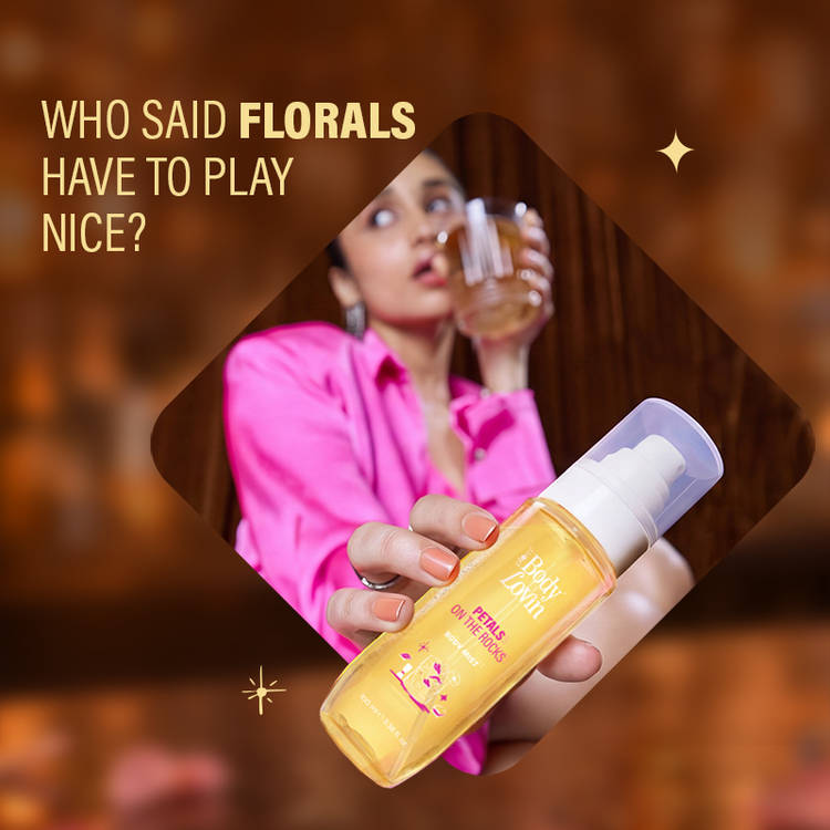 Plum BodyLovin’ Petals On The Rocks Body Mist, Long-Lasting, Citrus Floral Fragrance (100ml)